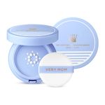 VERY MOM Pure Soothing Sun Cushion SPF50+ PA++++ – Non-Nano Mineral Sunscreen with 100% Zinc Oxide, Gentle Sun Protection for Sensitive & Family Skin _ Made in KOREA